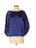 Zero + Maria Cornejo Purple 3/4 Sleeve Blouse Size 0 - photo 1