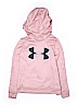 Under Armour 100% Cotton Pink Pullover Hoodie Size XS (kids) - photo 1
