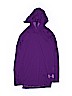 Under Armour 100% Polyester Solid Purple Pullover Hoodie Size L (youth) - photo 1