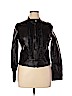 Miss Sixty 100% Polyurethane Brown Faux Leather Jacket Size L - photo 1