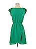 H&M 100% Polyester Green Casual Dress Size 4 - photo 1