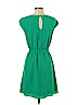 H&M 100% Polyester Green Casual Dress Size 4 - photo 2