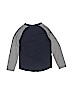 OshKosh B'gosh 100% Cotton Stripes Blue Long Sleeve Henley Size 6 - photo 2
