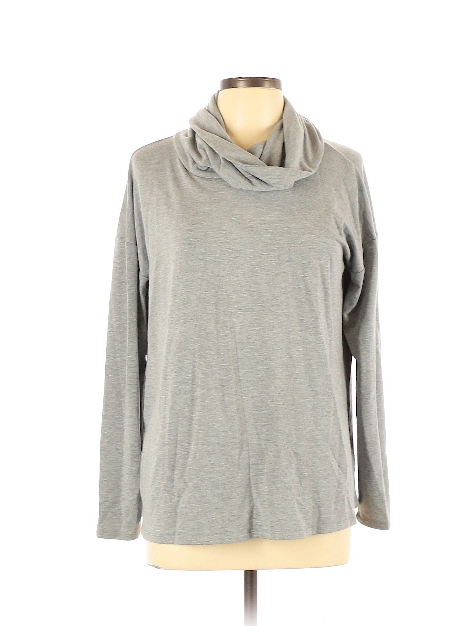 Cupio Women Gray Long Sleeve T-Shirt L | eBay