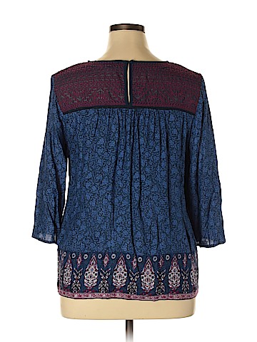 Lucky Brand 3/4 Sleeve Blouse (view 2)