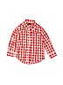 Baby Gap 100% Cotton Red Long Sleeve Button-Down Shirt Size 3T - photo 1