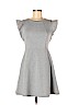 BCBGeneration Gray Casual Dress Size 6 - photo 1