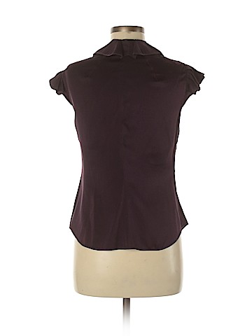 Zac Posen Short Sleeve Silk Top (view 2)