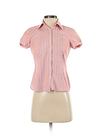 Ann Taylor LOFT Short Sleeve Button-Down Shirt (view 1)
