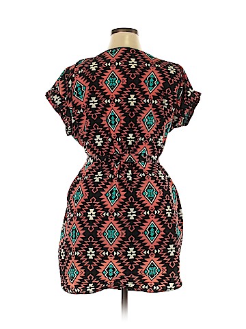 Pink Rose Casual Dress (view 2)