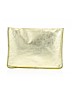 IMAN 100% Leather Gold Leather Clutch One size - photo 2