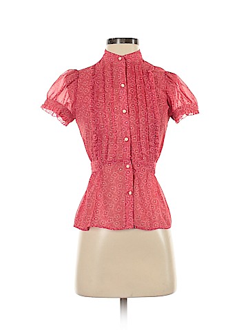 Ann Taylor LOFT Short Sleeve Blouse (view 1)