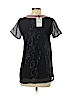THML Black Short Sleeve Blouse Size XS - photo 2