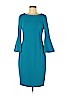 Calvin Klein Blue Casual Dress Size 8 - photo 1