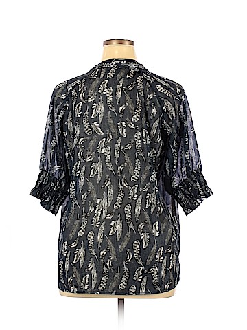 ELOQUII Short Sleeve Blouse (view 2)