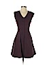 Rebecca Taylor Burgundy Cocktail Dress Size 2 - photo 1