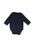 Baby Gap 100% Cotton Blue Long Sleeve Onesie Size 3-6 mo - photo 2