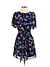 Primark 100% Polyester Blue Casual Dress Size 4 - photo 1