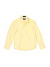 IZOD 100% Cotton Yellow Long Sleeve Button-Down Shirt Size 8 - photo 1