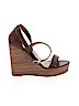 Charlotte Russe Brown Wedges Size 8 - photo 1