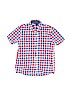 Gap Kids 100% Cotton Blue Short Sleeve Button-Down Shirt Size 6 - 7 - photo 1