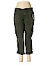 Sonoma Goods for Life 100% Cotton Green Cargo Pants Size 10 (petite) - photo 1
