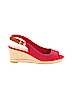 Tommy Hilfiger Red Wedges Size 7 1/2 - photo 1
