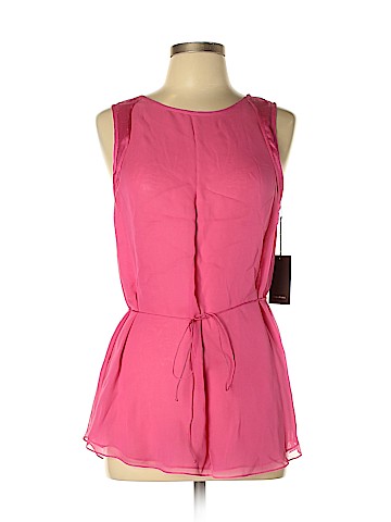 Vera Wang Sleeveless Silk Top (view 1)