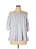 Ann Taylor LOFT 100% Cotton White 3/4 Sleeve Top Size XL - photo 1