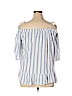 Ann Taylor LOFT 100% Cotton White 3/4 Sleeve Top Size XL - photo 2