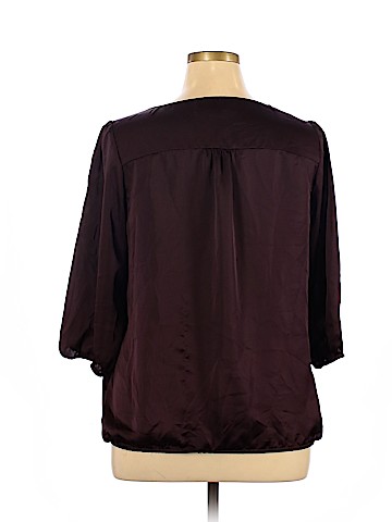 Ann Taylor LOFT 3/4 Sleeve Blouse (view 2)