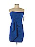 Nicole Miller Blue Cocktail Dress Size 8 - photo 1