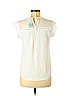 Daniel Rainn 100% Rayon White Short Sleeve Top Size S (petite) - photo 2