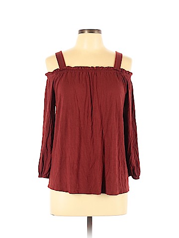 Ann Taylor LOFT 3/4 Sleeve Top (view 1)