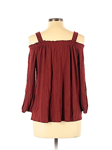 Ann Taylor LOFT 3/4 Sleeve Top (view 2)