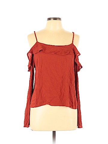 Mossimo Supply Co. Long Sleeve Blouse (view 1)