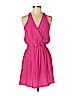 Parker 100% Silk Pink Cocktail Dress Size M - photo 1