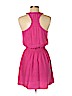 Parker 100% Silk Pink Cocktail Dress Size M - photo 2