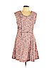 Nic + Zoe Orange Casual Dress Size L (petite) - photo 1