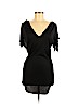 Stella McCartney 100% Silk Black Casual Dress Size EU 40 / US 10 - photo 1