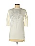Diesel Ivory 3/4 Sleeve Top Size 8 - photo 1