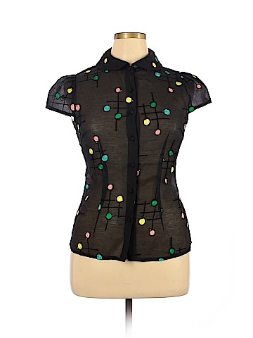 Voodoo Vixen Short Sleeve Blouse (view 1)