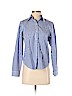 Chaps 100% Cotton Blue Long Sleeve Button-Down Shirt Size P (petite) - photo 1