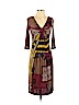 ETRO Burgundy Casual Dress Size EU (IT) 40 / US 4 - photo 2