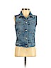 Madewell 100% Cotton Blue Denim Vest Size XXS - photo 1
