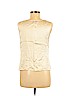 Talbots 100% Silk Ivory Sleeveless Silk Top Size 6 (petite) - photo 2