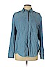 Vince. 100% Cotton Blue Long Sleeve Button-Down Shirt Size 12 - photo 1