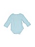 Gymboree 100% Cotton Blue Long Sleeve Onesie Size 3-6 mo - photo 2