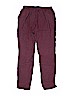 Lands' End 100% Rayon Burgundy Casual Pants Size 10 - 12 - photo 2