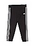 Adidas 100% Cotton Black Leggings Size 8 - 10 - photo 1